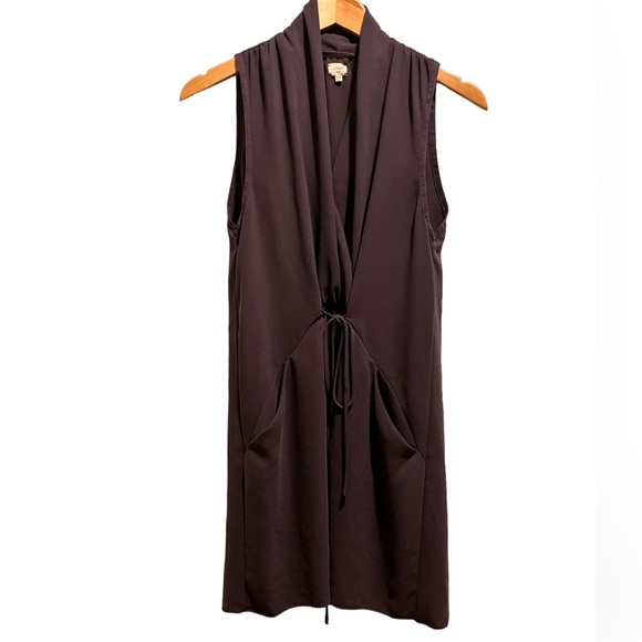 Wilfred Aritzia Sabine Dress Sleeveless Lined Purple Sz S - Picture 3 of 14